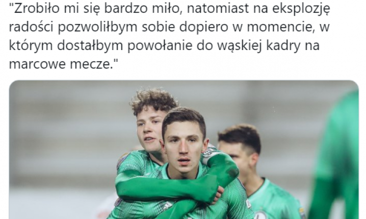 PIERWSZE SŁOWA Bartosza Slisza po otrzymaniu PIERWSZEGO powołania do dorosłej reprezentacji Polski!